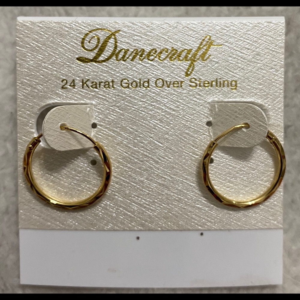 Hoop earrings